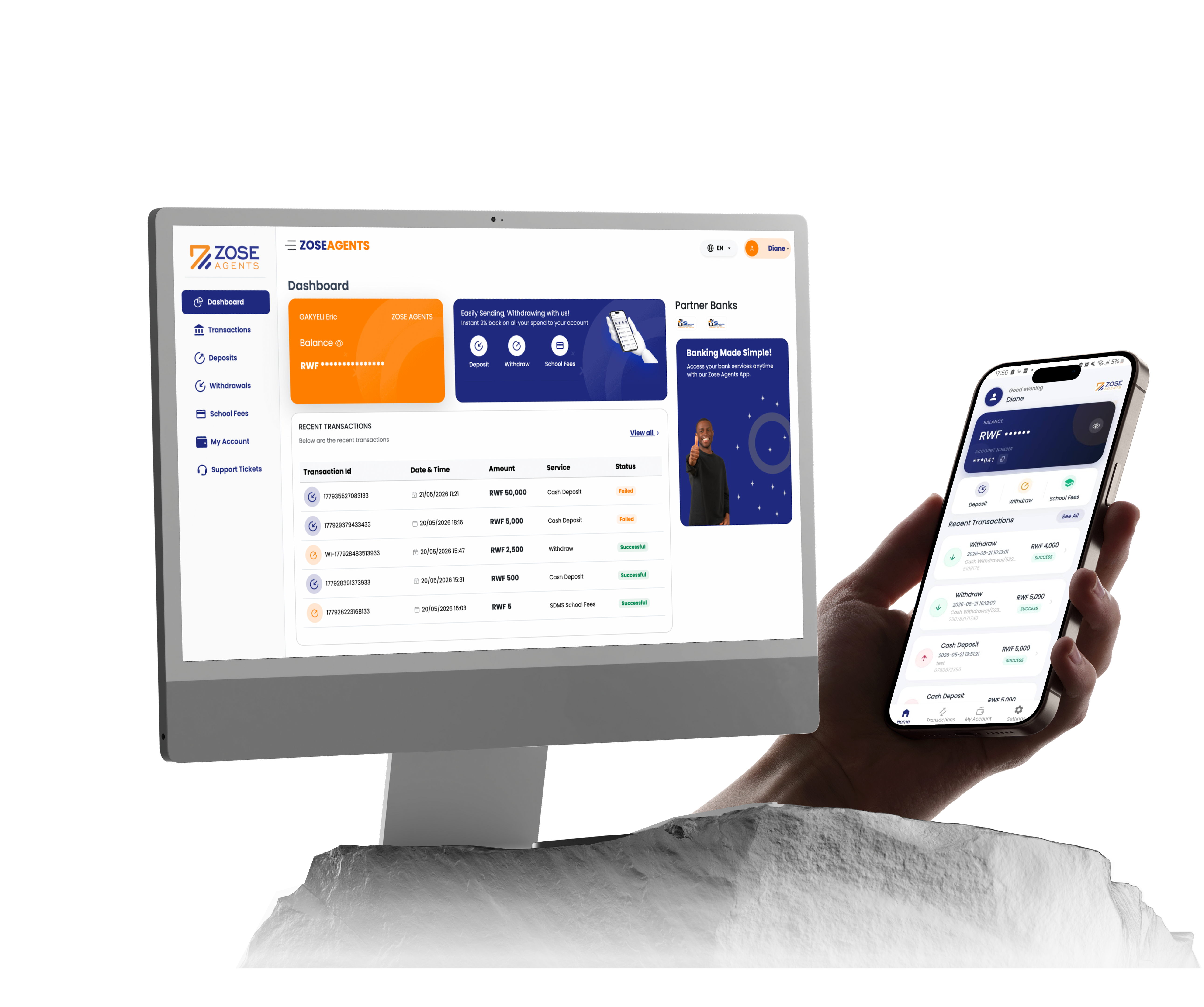 Product preview: devices and dashboard
